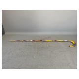 Multicolored Glass Cane