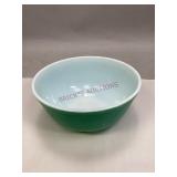 Vintage Pyrex 2.5 Qt Green Mixing Bowl