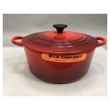 NOS Le Creuset Cast Iron 3.5 Qt. Dutch Oven