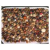 Approximately 3+ Pounds of Clay Marbles