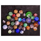 Mixed Slag Marbles