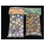 NOS Reproduction Bags of Marbles
