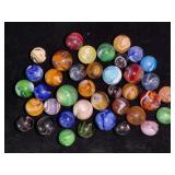 Mixed Slag Marbles