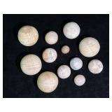 Unglazed China Marbles