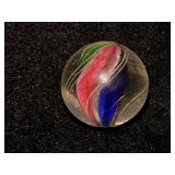Solid Lobed Core German Swirl Marble