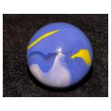 Large Marble with Blue Base