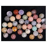 Stone Pee-Wee Marbles