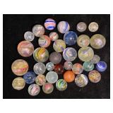 Assorted German Swirl Marbles