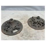 Ornate Cast Iron Ceiling Fixtures