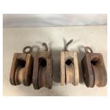 Wooden Pulleys