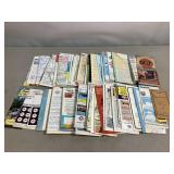 Vintage Gas Station Maps