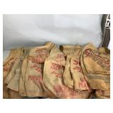 Vintage Potato and Peanut Sacks