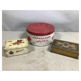Vintage Chocolate Tins