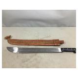Machete with Sheath
