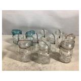 Vintage Swing Top Glass Jars