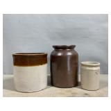 Stoneware Crocks