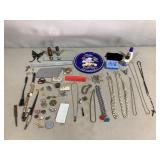 Assorted Costume Jewelry & Assorted Dresser Items