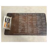 Champion Spark Plugs Clipboard