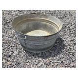 Galvanized Round Wash Tub
