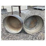 Galvanized Circular Wash Tubs