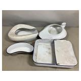 Enamel Bed Pans
