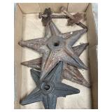 Cast Iron Architectural Stars