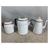 Enamel Percolators and More