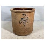 Number 2 Bee Sting Stoneware Crock