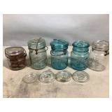 Glass Swing Top Jars