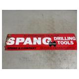 Metal Single Sided Spang Drilling Tools Sign