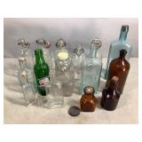 Assorted. Intake Glass Bottles