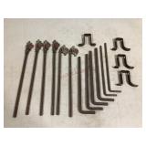 Vintage Metal Curtain Rods