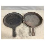 Cast Iron Skillet and Griddle