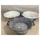 Enamel Wash Tubs