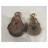 Wood and Metal Pulleys