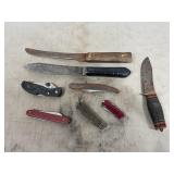 Vintage Knives and Pocket Knives