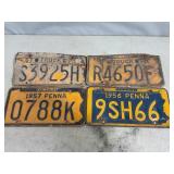 Vintage License Plates