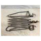 Antique Expandable Running Board Luggage Rack