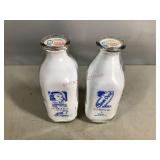 Clover Crest Dairy Filled Milk Bottles
