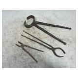Antique Black Smithing Tools