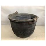 Large Copper Apple Butter Kettle with Stand
