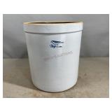 Burley Cobalt Bluebird Stoneware Crock