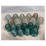 Vintage Glass Insulators