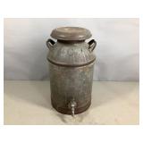 Vintage Milk Can with Spigot