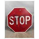Single Sided Stop Sign