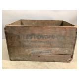 Atlas Powder Co. Wooden Crate