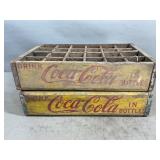 Wooden Coca Cola Bottle Crates