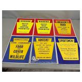 Vintage Cardboard Pennsylvania Hunting Signs