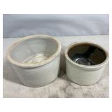 Small Stoneware Crocks