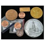 American Souvenir Tokens and Mint Coins